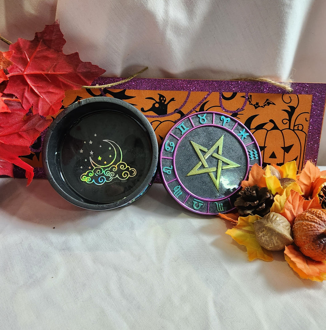 Solid Pentacle Astrology Box