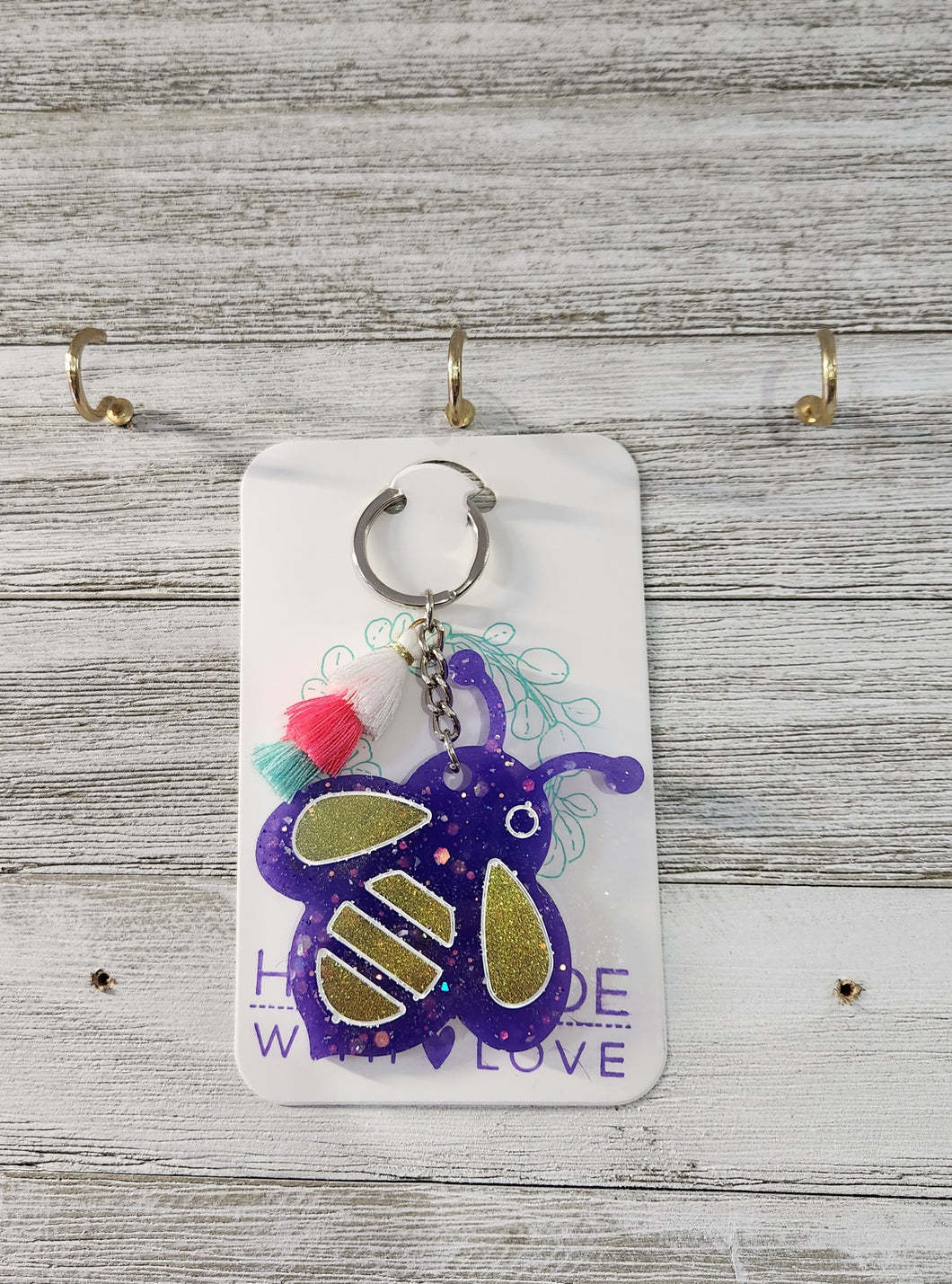 Bumble Bee Keychain