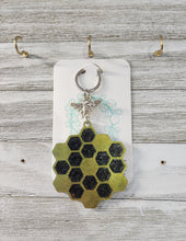 Load image into Gallery viewer, Honey Comb Keychain
